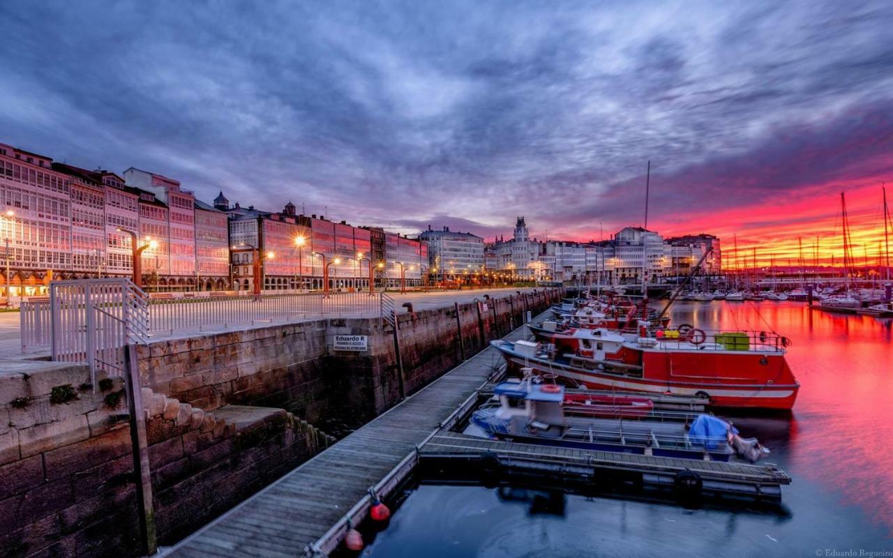 Apartamento En Pleno Centro Lägenhet A Coruña Exteriör bild