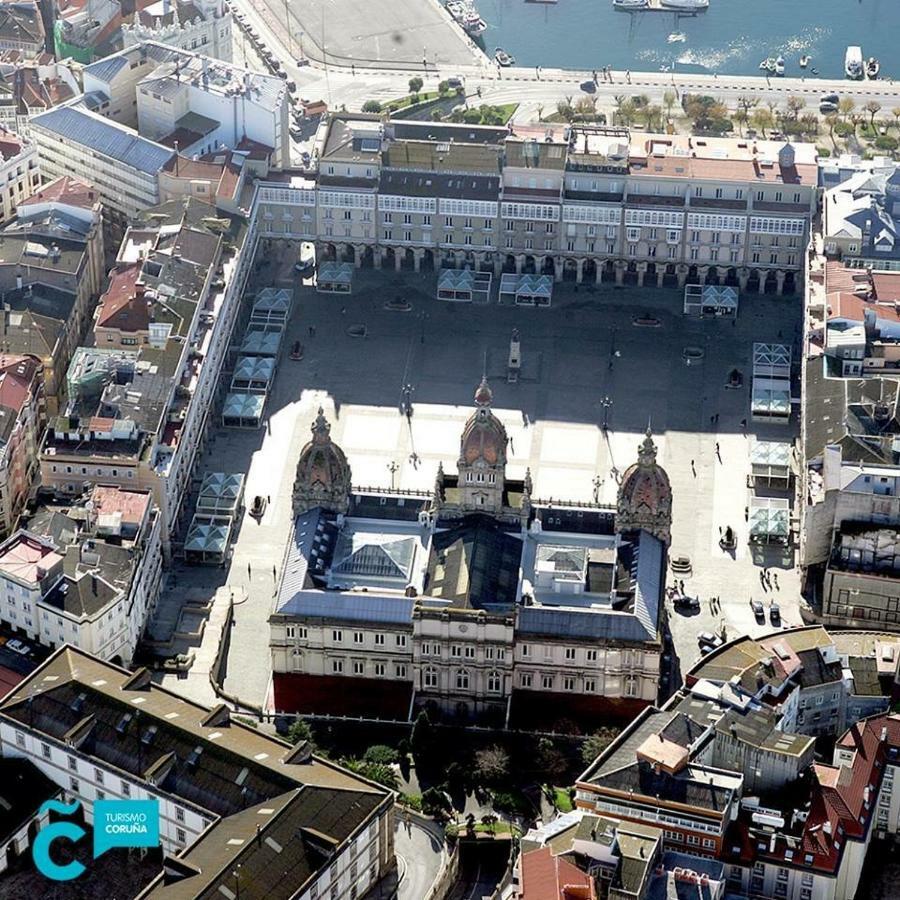 Apartamento En Pleno Centro Lägenhet A Coruña Exteriör bild